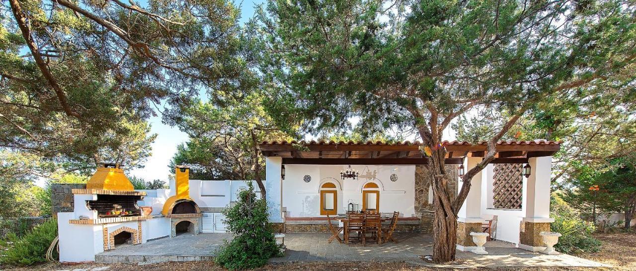 Beachfront Villa Rhodes Seashell Gennadi Exterior photo