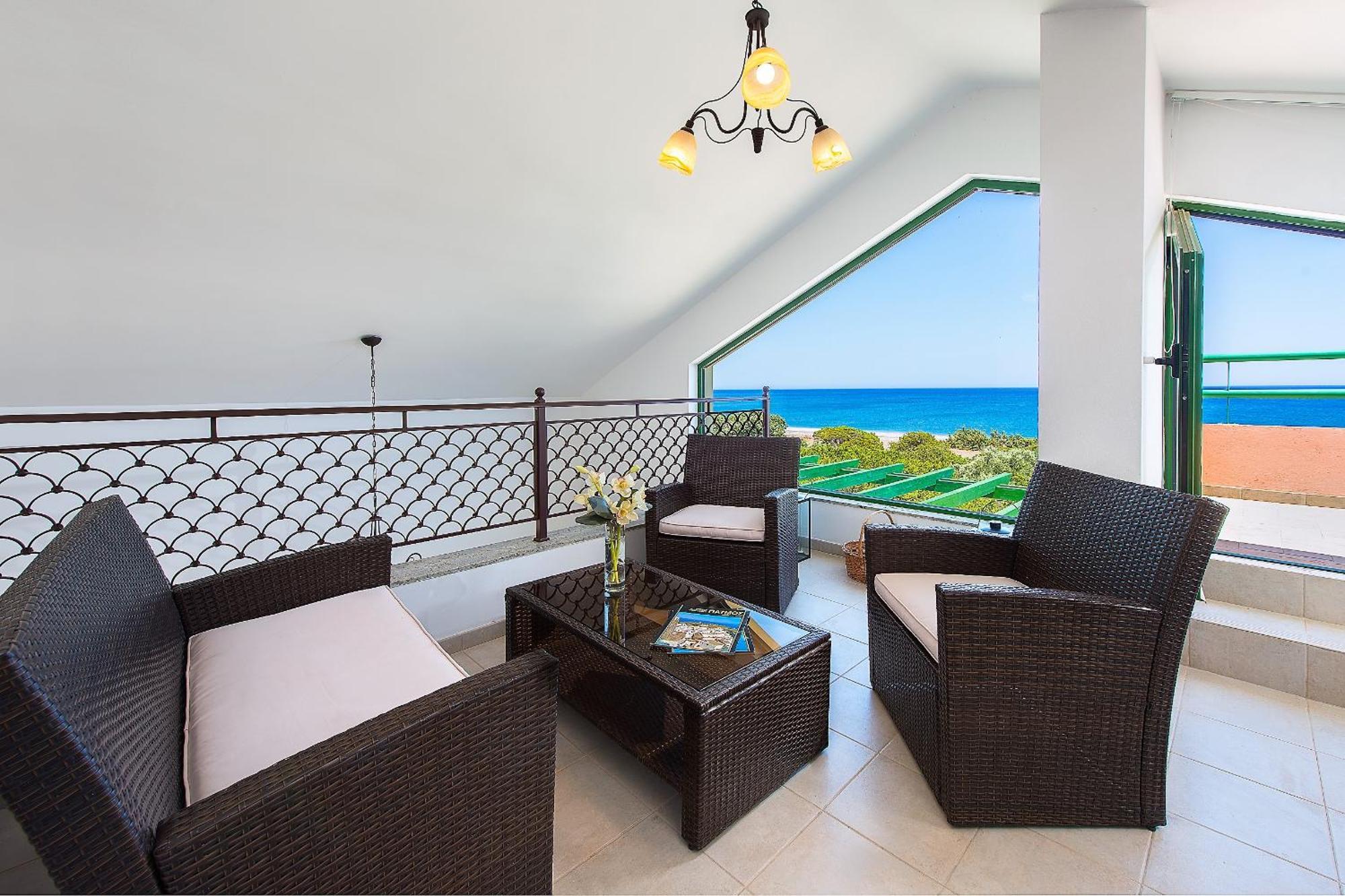 Beachfront Villa Rhodes Seashell Gennadi Exterior photo