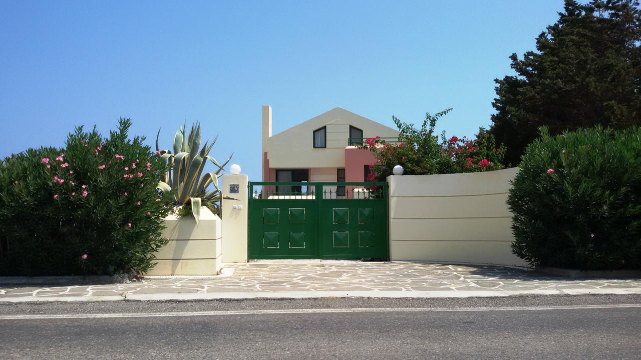Beachfront Villa Rhodes Seashell Gennadi Exterior photo